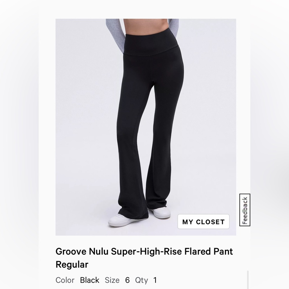 Lululemon Super High-Waisted Flared Pants